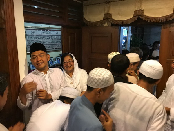 Tahun Baru ala Menteri LHK, Gelar Pengajian dan Bertemu Ulama